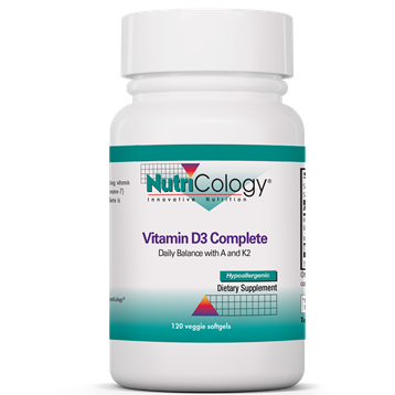 Vitamin D3 Complete Daily Balance 120ct