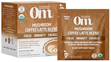 Mushroom Coffee Latte 10 Pack