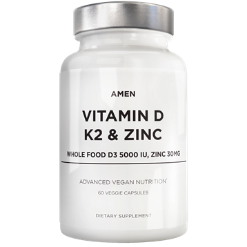 Vitamin D, K2 & Zinc 60 vegcaps