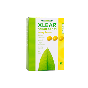 Xlear Honey Lemon Throat Drops 30 drops
