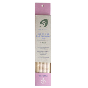 Ear Candle Paraffin 1/2" 4 pack