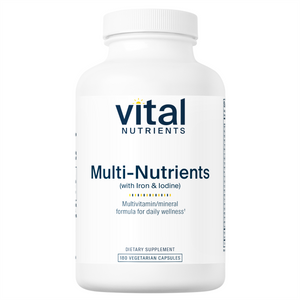 Multi-Nutrients w/Iron & Iodine 180vcaps