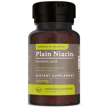Plain Niacin 500 mg IR 100 tabs