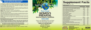 Prenatal Multivitamin Mineral 60 tabs