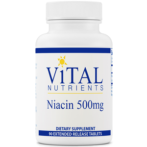 Niacin 500mg 90 Extended Release tablets