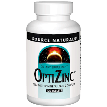 OptiZinc Zinc Methionine 120 tabs