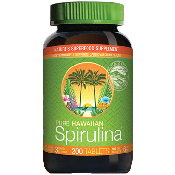 Spirulina Hawaiian 500 mg 200