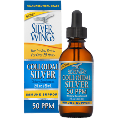 Colloidal Silver 50PPM Dropper 2 oz