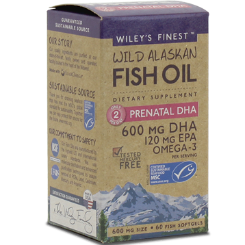 Wild Alaskan Prenatal DHA 60 softgels