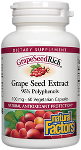 Grape Seed Extract 100 mg 60 vegcaps