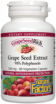 Grape Seed Extract 100 mg 60 vegcaps