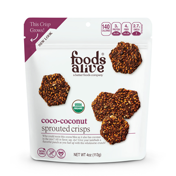 Coco-Coconut Sprouted Crisps 4 oz