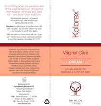 Load image into Gallery viewer, Kolorex Vaginal Care Cream 50 g