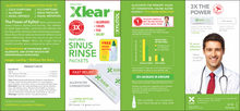 Load image into Gallery viewer, Xlear Sinus Neti Refill Solution 50 ct