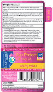 SPF 30+ Lip Balm - Cherry Van 0.15 oz