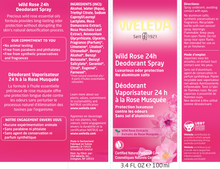Load image into Gallery viewer, Wild Rose 24h Deodorant Spray 3.4 oz