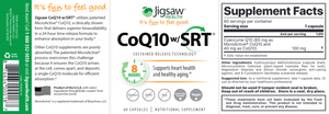 CoQ10 w/SRT 60 vegcaps
