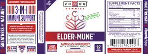 Elder-Mune Elderberry 60 gummies