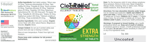 ClearLife Allergy Extra Strength 60 tabs