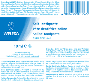 Salt Toothpaste 2.5 oz