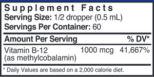 B-12 Methylcobalamin 1 fl oz