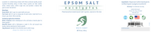 Load image into Gallery viewer, Epsom Salt Eucalyptus Pharm 16 oz