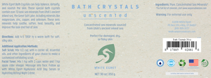 Bath Crystals 30 oz