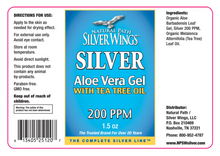 Load image into Gallery viewer, Colloidal Silver 200PPM Aloe Gel 1.5 oz