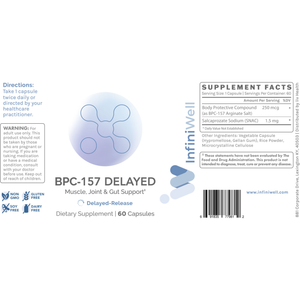 BPC-157 Delayed - 250mcg 60c