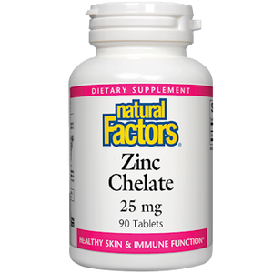 Zinc Chelate 25 mg 90 tabs