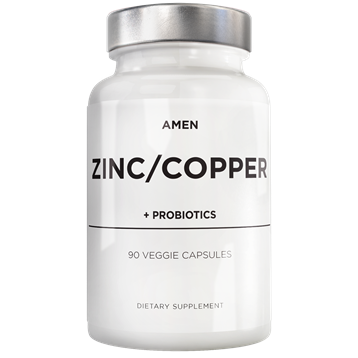 Zinc/ Copper + Probiotics 90 vegcaps
