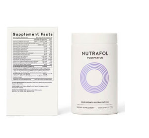 Nutrafol Postpartum - Hair Growth Nutraceutical - 120 Capsules