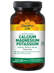 Calcium/Magnesium/Potassium 180 tabs