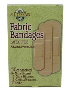 Fabric Bandages - Assorted 30 pc