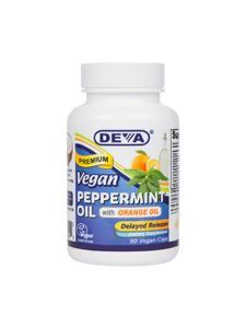 Vegan Peppermint Oil w/Orange 90 vegcaps