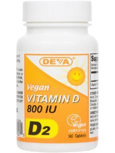 Vegan Vitamin D2 800 IU 90 tabs
