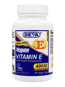 Vitamin E 400 IU -Mixed Tocoph. 90 vcaps