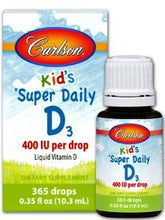 Load image into Gallery viewer, Kid&#39;s Super Daily D3 0.35 fl oz