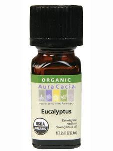 Eucalyptyus Organic Essential Oil .25 oz