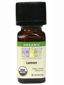 Lemon Organic Essential Oil .25 oz