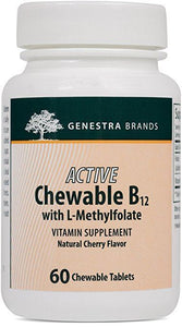 Active Chew B12 w/L -Methylfolate 60 tabs