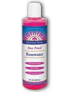 Rosewater & Glycerin w/atomizer 4 fl oz
