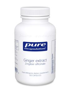 Ginger extract (Zingiber) 120 vegcaps
