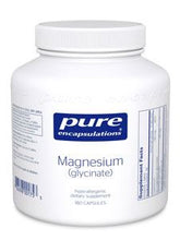 Load image into Gallery viewer, Magnesium (glycinate) 120 mg 180 vcaps