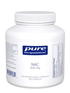 NAC 600 mg 360 caps