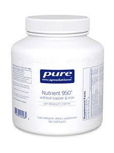 Nutrient 950 W/O Cu,Fe & I 180