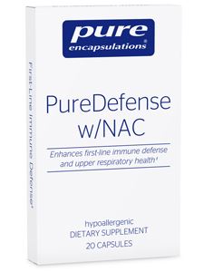 PureDefense w/NAC (travel pack) 20 caps