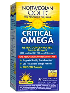 Critical Omega 60 softgels