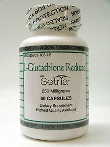 L -Glutathione Reduced 250 mg 60 caps