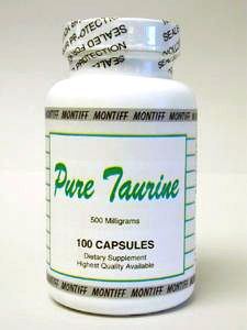 Pure Taurine 500 mg 100 caps